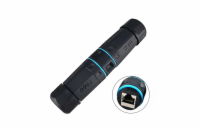 W-Star SPRJ45C6P68 - Průchodka RJ45 CAT6 STP stíněná IP68, spojka