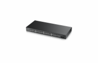 ZyXEL GS1900-48 Zyxel GS1900-48 50-port Gigabit Web Smart switch, 48x gigabit RJ45, 2x SFP v2