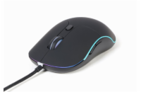 Gembird Myš MUS-UL-02, podsvícená, 2400DPI,  USB, černá