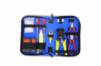 W-star Sada nářadí pro sítaře WSNF1304 krimpovací kleště, tester kabelů, 11ks v brašně