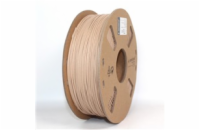 GEMBIRD Tisková struna (filament) PLA, 1,75mm, 1kg, přírodní dřevo