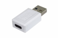 PremiumCord Adaptér USB-C na USB-A 3.0, bílá