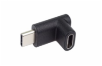 PremiumCord kur31-34 PremiumCord Adaptér USB-C na USB-C, zahnutý 90°