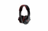 Esperanza herní sluchátka Raven Red Stereo s mikrofonem, 2x jack 3,5mm,černá (EGH310R)