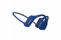 EVOLVEO BoneSwim Lite MP3 8GB, bezdrátová sluchátka s mikrofonem na lícní kosti, modré