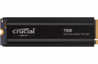 Crucial SSD 2TB T500 PCIe Gen4 NVMe M.2 s chladičem