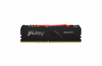 Kingston FURY Beast/DDR4/16GB/3200MHz/CL16/1x16GB/RGB/Black