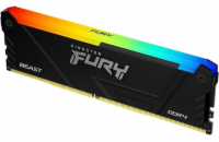 Kingston FURY Beast/DDR4/128GB/3200MHz/CL16/4x32GB/RGB/Black