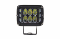 LED světlo hranaté, 6x5W + 6x3W , ECE R10, 180° Světlo na pracovní stroje LED STU wl-810