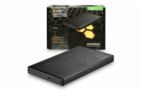 AXAGON externí box na 2,5" disk / EE25-XA / USB 2.0 / hliníkové tělo / 0,7m / černý