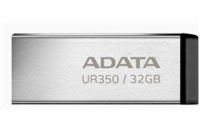 ADATA Flash Disk 32GB UR350, USB 3.2 Dash Drive, kov černá