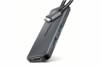 AXAGON multi USB-C 5v1 8k hub / HMC-5H8K / USB 3.2 Gen1 / 1x PD 100W / 1x HDMI / 1x USB-C / 2x USB-A / 15cm