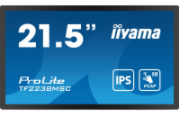 Iiyama ProLite open-frame LCDs, 54.6cm (21.5  ), Projected Capacitive, 10 TP, Full HD, USB, kit (USB), black
