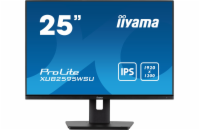 iiyama ProLite/XUB2595WSU-B5/25"/IPS/FHD/75Hz/4ms/Black/3R