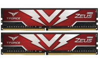 Teamgroup DDR4 64GB 3000MHz CL16 (2x32GB) TTZD464G3000HC16CDC01 DIMM DDR4 64GB 3000MHz, CL16, (KIT 2x32GB), T-FORCE ZEUS Gaming Memory (Red)