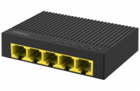 Imou SG105C Imou switch SG105C/ 5x Gigabit port/ 10/100/1000 Mbps RJ45 ports/ 10 Gbps/ napájení DC5V1A/ černý