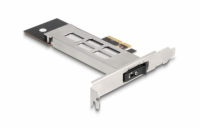 Delock Mobilní přihrádka s kartou PCI Express na 1 x SSD M.2 NMVe – Low Profile