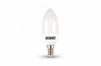 LED žárovka Elwatt  E14 svíčka B37 6,5W/40W teplá bílá 3000K  ELW-164