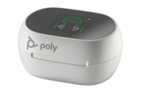 Poly Voyager Free 60+ bluetooth headset, BT700 USB-A adaptér, dotykové nabíjecí pouzdro, bílá