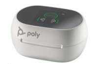 Poly Voyager Free 60+ MS Teams bluetooth headset, BT700 USB-A adaptér, dotykové nabíjecí pouzdro, bílá
