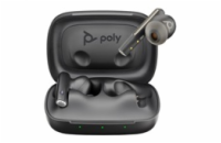 Poly Voyager Free 60 MS Teams bluetooth headset, BT700 USB-C adaptér, nabíjecí pouzdro, černá