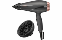 BaByliss 6709DE fén, 2100 W, 2 rychlosti, 3 teploty, studený vzduch, ionizátor, difuzér, černý