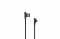 SBOX kabel iPhone/8pin 90 M/M, 1,5m, blistr, černá