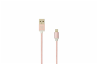 SBOX kabel iPhone/8pin M/M, 1,5m, blistr, růžovo-zlatá