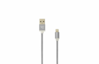 SBOX kabel iPhone/8pin M/M, 1,5m, blistr, šedá