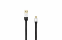 SBOX kabel USB - TYP C M/M 2,4 A, 1,5m, blistr, černá