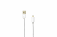 SBOX kabel USB- USB-TYP C M/M, 1,5m, blistr, bílá