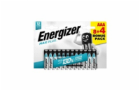 Energizer MAX Plus - Mikrotužka AAA/12 ks - 8+4 zdarma