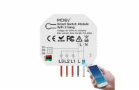 Smart ovladač osvětlení MOES Switch Module MS-104C WiFi Tuya