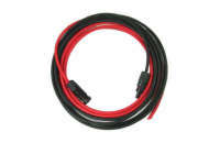 Solární kabel 6mm2, červený+černý s konektory MC4, 2m