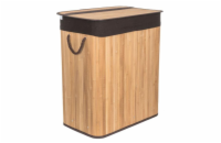 Koš prádelní G21 Bambus 105l Brown