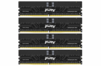 Kingston FURY Renegade Pro/DDR5/128GB/6000MHz/CL32/4x32GB/Black