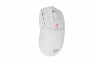 Genesis herní myš ZIRCON 500/Herní/Optická/10 000 DPI/USB+BT/Bílá