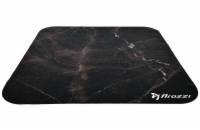 AROZZI Zona Quattro Black Marble/ ochranná podložka na podlahu/ 116 x 116 cm/ design černý mramor