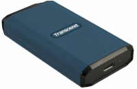 Transcend ESD410C 2TB, USB 20Gbps Type C, Externí odolný SSD disk (3D NAND flash), 2000MB/R, 2000MB/W, modrý