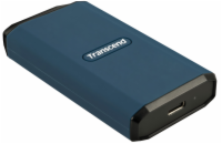 Transcend ESD410C 4TB, USB 20Gbps Type C, Externí odolný SSD disk (3D NAND flash), 2000MB/R, 2000MB/W, modrý