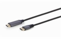 Gembird kábel DisplayPort (M) na HDMI (AM), 4K, Premium Series, 1.8 m, čierny