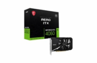 MSI VGA NVIDIA GeForce RTX 4060 AERO ITX 8G OC, 8G GDDR6, 3xDP, 1xHDMI