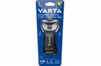 Čelová svítilna VARTA 18650 černošedá, OUTDOOR SPORTS Wireless PRO, nabíjecí