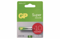 GP Super Alkaline baterie 24A LR03 (AAA, mikrotužka) 1,5V 10 kusů