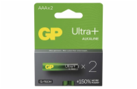 GP AAA Ultra Plus, alkalická (LR03) - 2 ks
