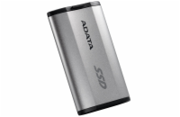 ADATA SD810 500GB SSD / Externí / USB 3.2 Type-C / 2000MB/s Read/Write / stříbrně-šedý