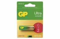 GP Alkalická baterie ULTRA AA (LR6)- 8ks