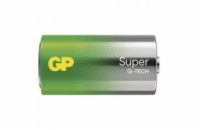 Baterie C (R14) alkalická GP Super 2ks / shrink