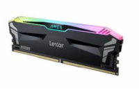 Lexar ARES DDR5 32GB (kit 2x16GB) UDIMM 6800MHz CL34 XMP 3.0 & EXPO - RGB, Heatsink, černá