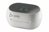 Poly Voyager Free 60+ MS Teams bluetooth headset, BT700 USB-C adaptér, dotykové nabíjecí pouzdro, bílá